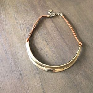 LOFT Gold Choker Necklace